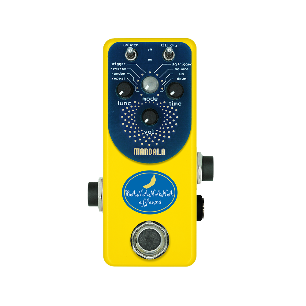 Bananana Effects Mandala Glitch Pedal