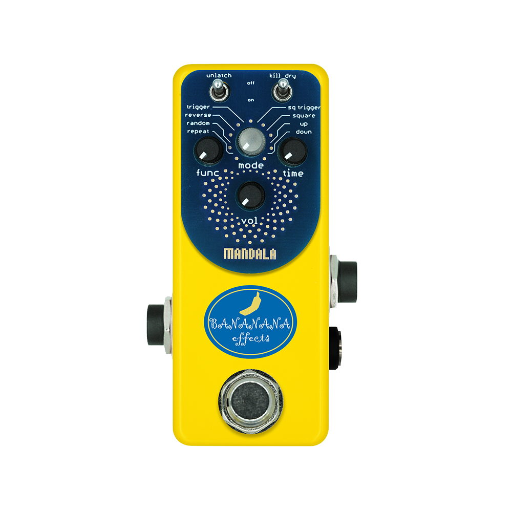 Bananana Effects Mandala Glitch Pedal