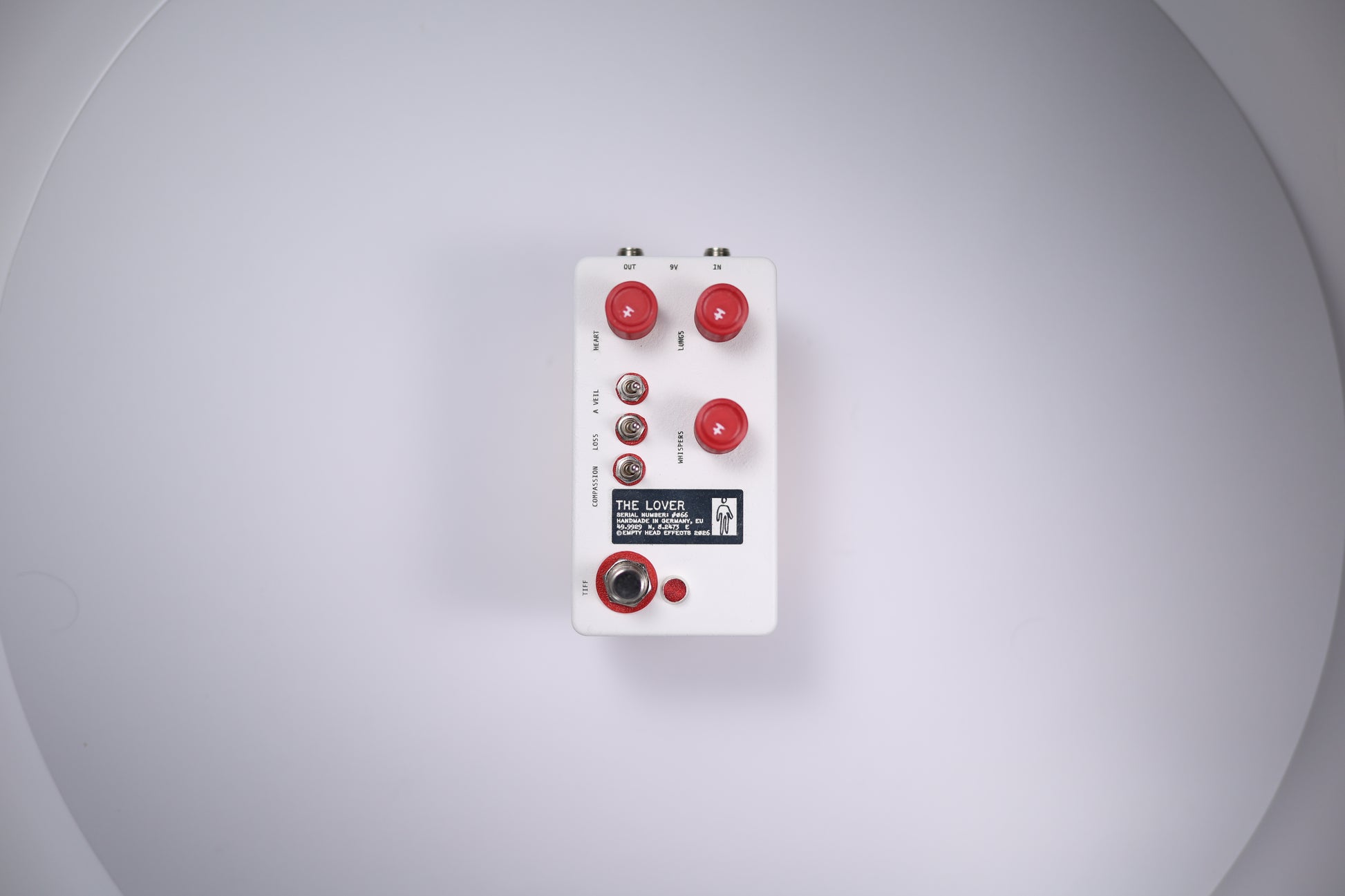 Empty Head Effects The Lover V2 Drive / Fuzz Pedal