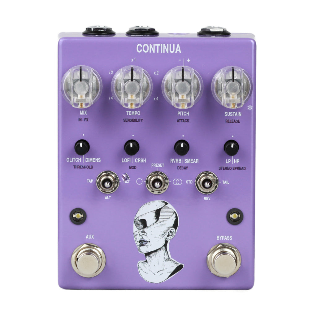 AC NOISES CONTINUA STEREO DYNAMIC SAMPLER & MULTI-EFFECT PEDAL