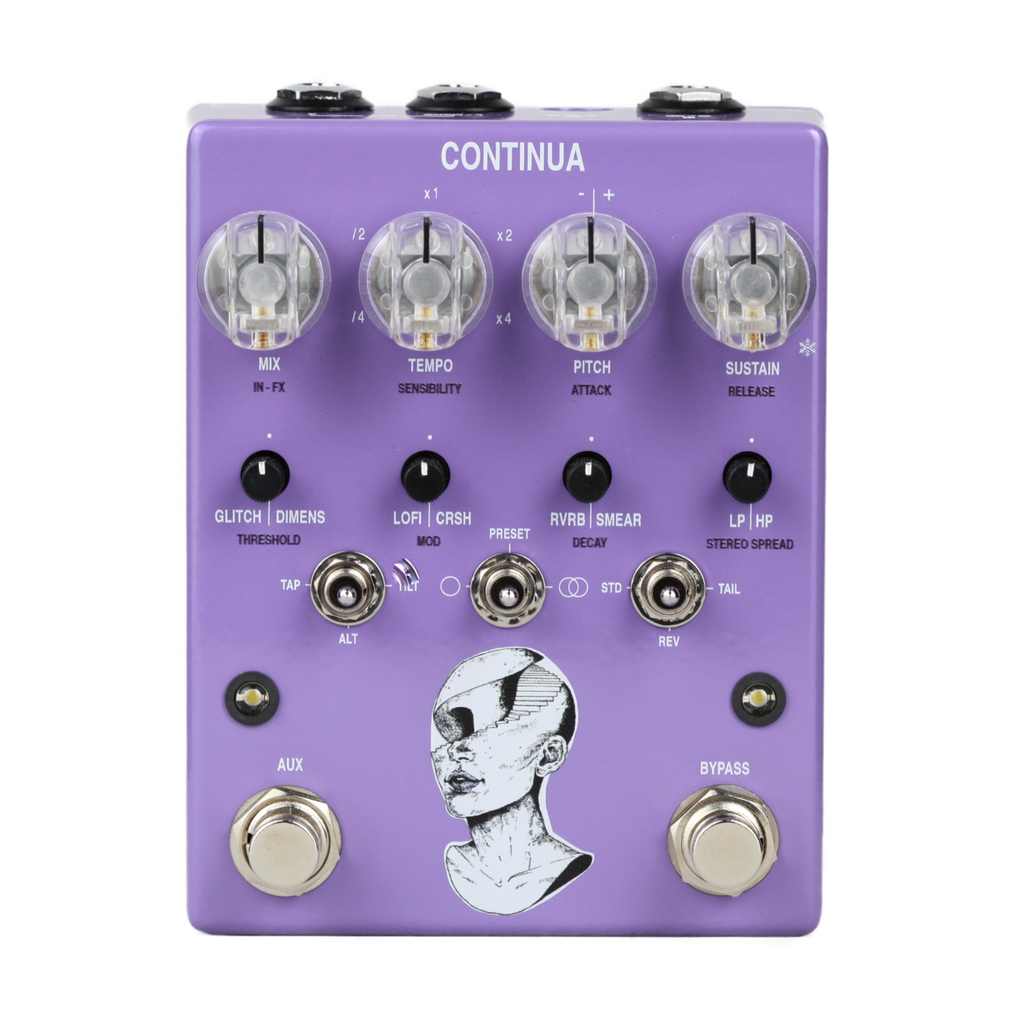 AC NOISES CONTINUA STEREO DYNAMIC SAMPLER & MULTI-EFFECT PEDAL