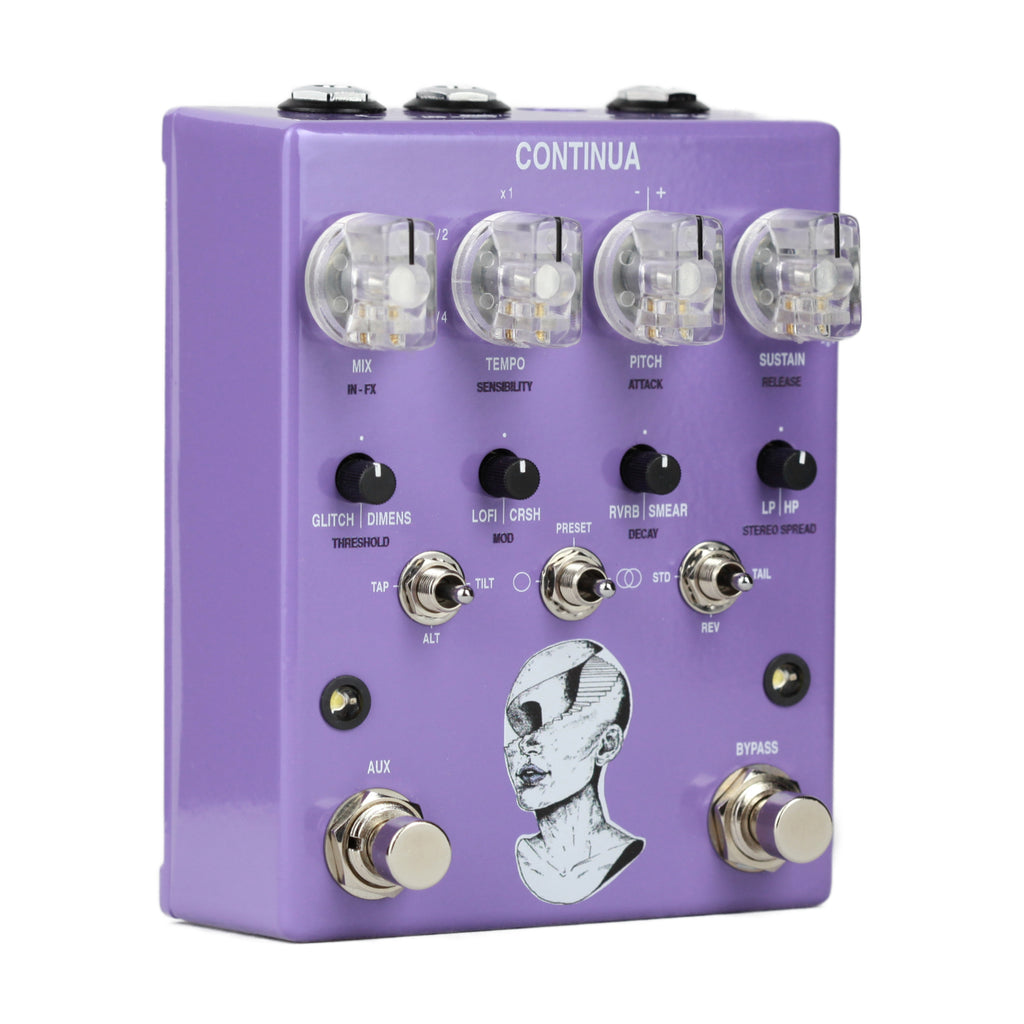 AC NOISES CONTINUA STEREO DYNAMIC SAMPLER & MULTI-EFFECT PEDAL