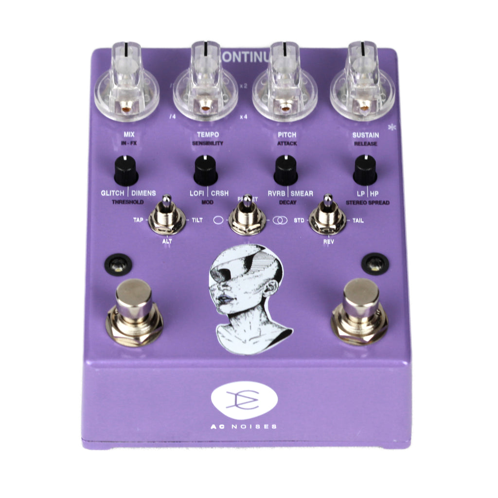 AC NOISES CONTINUA STEREO DYNAMIC SAMPLER & MULTI-EFFECT PEDAL