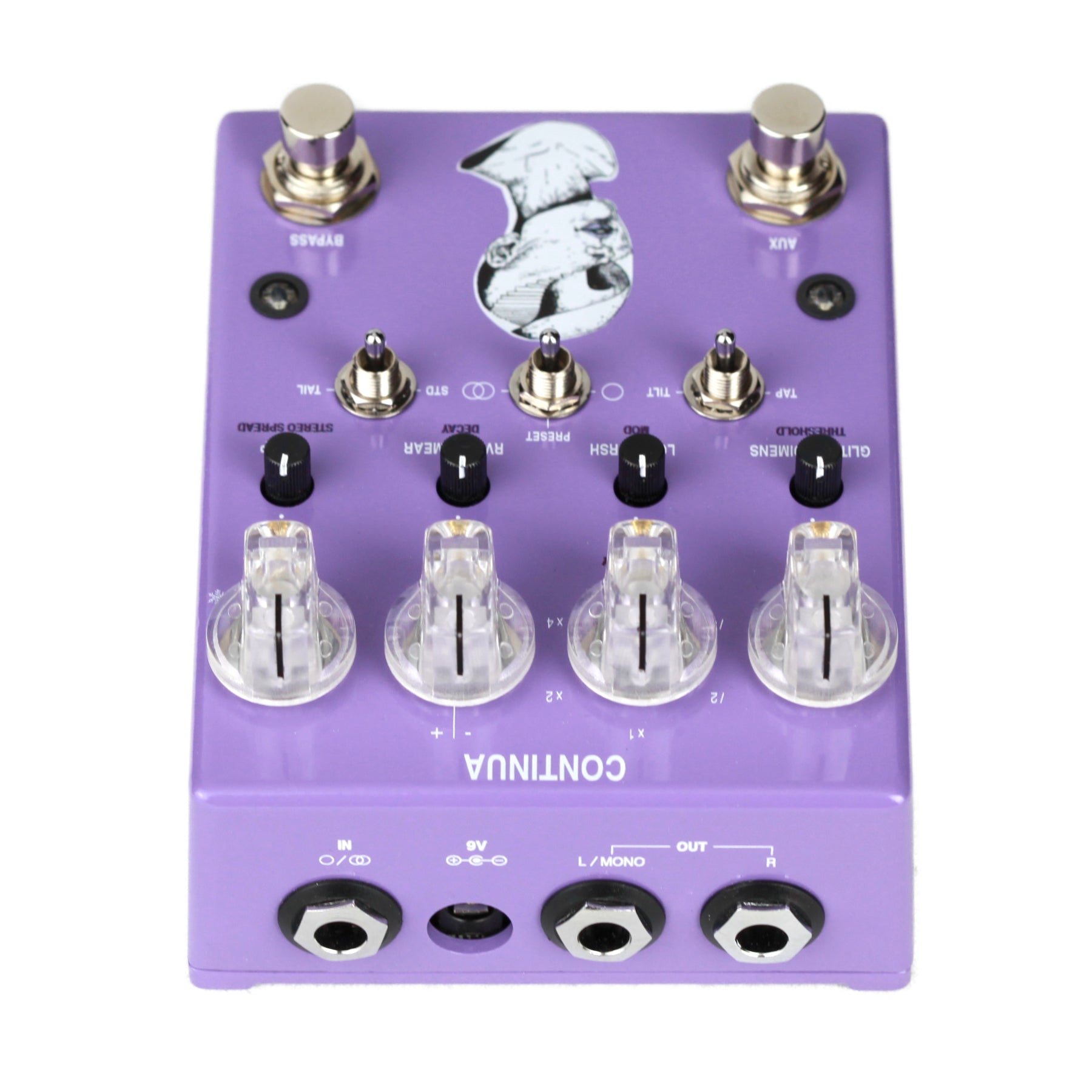 AC NOISES CONTINUA STEREO DYNAMIC SAMPLER & MULTI-EFFECT PEDAL