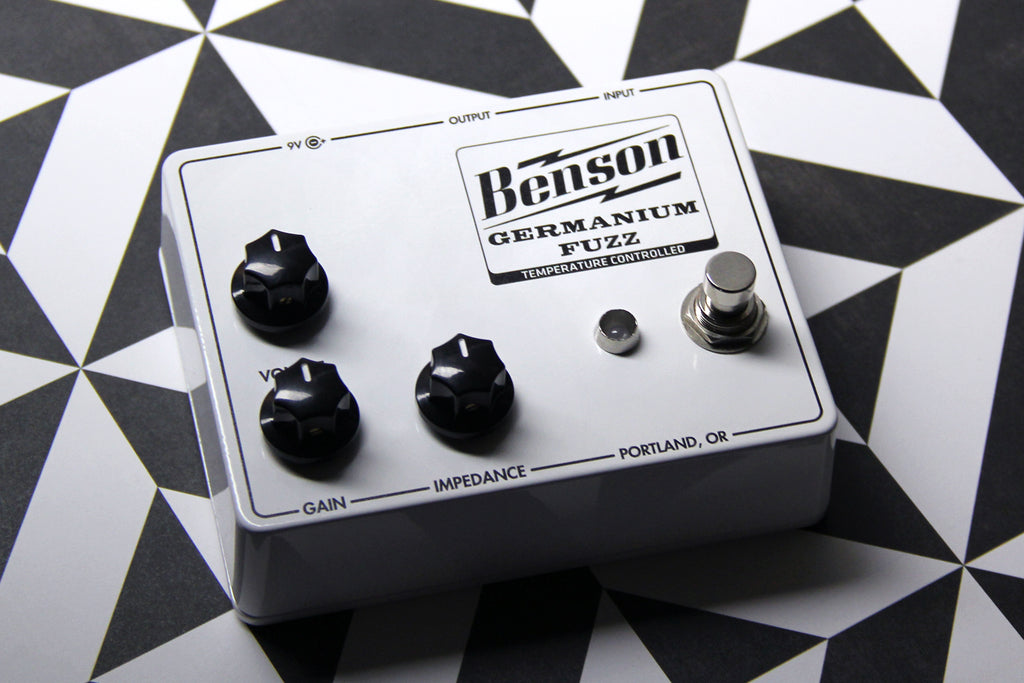 Benson Amps Solar White Fuzz