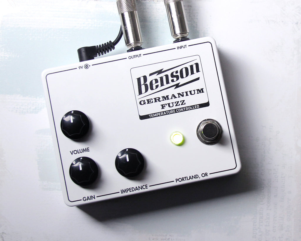 Benson Amps Solar White Fuzz