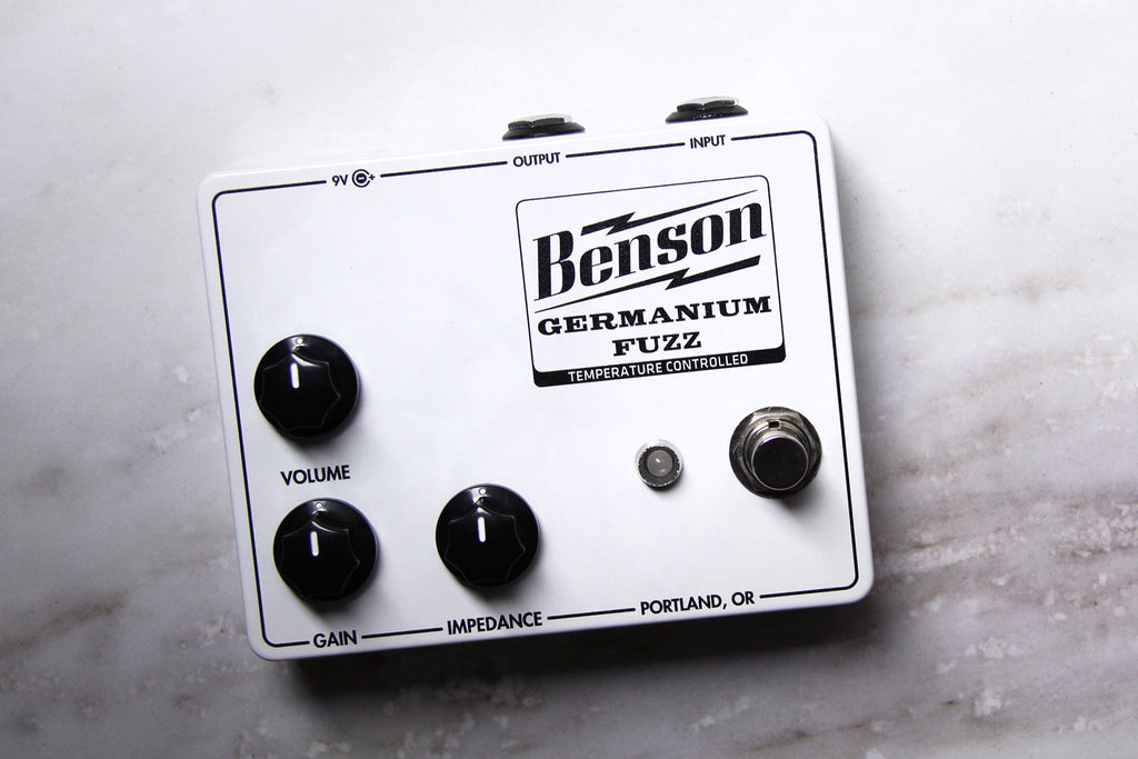 Benson Amps Solar White Fuzz