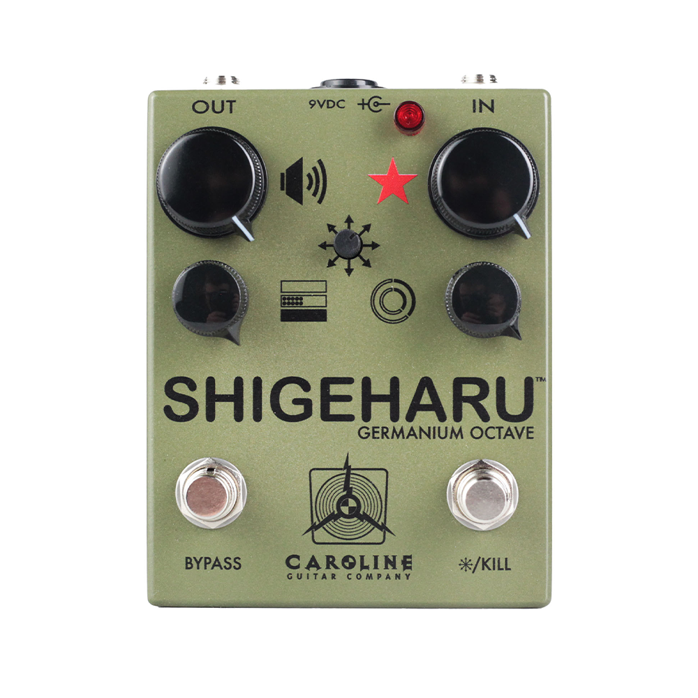 Caroline Guitar Company Shigeharu Germanium Fuzz *Military Green*