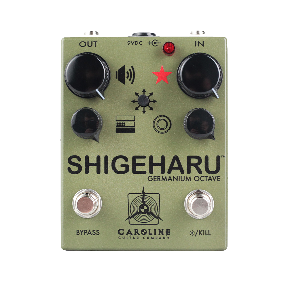 Caroline Guitar Company Shigeharu Germanium Fuzz *Military Green*