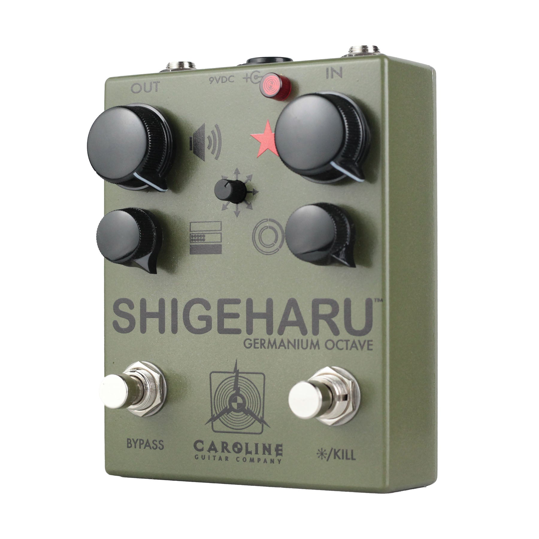Caroline Guitar Company Shigeharu Germanium Fuzz *Military Green*