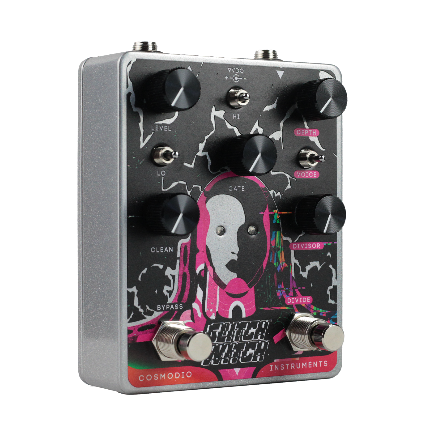 Cosmodio Instruments Glitch Witch Auto-Modulated CMOS Fuzz Pedal – Soft Noise Audio