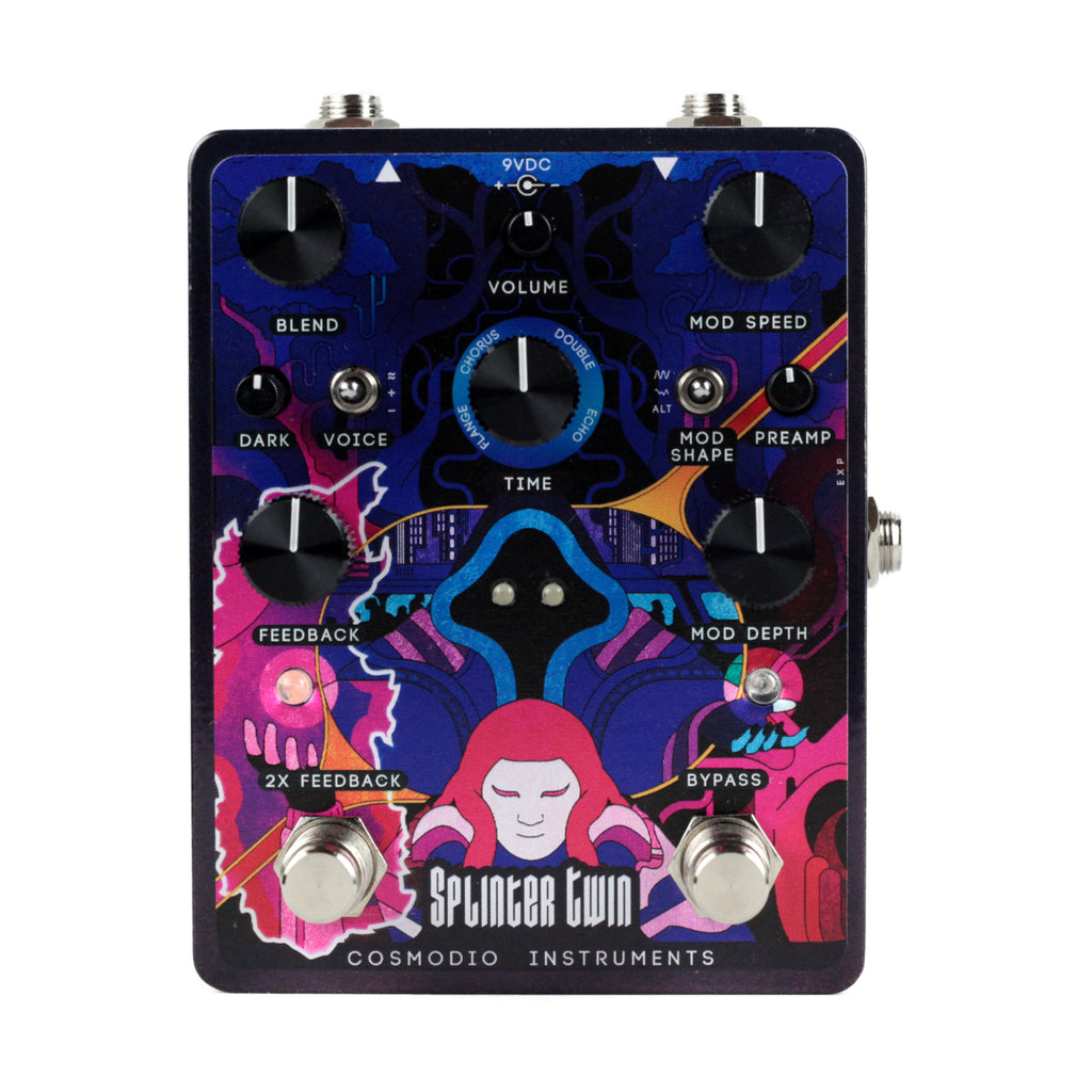 Cosmodio Instruments Splinter Twin Time Modulation Workstation Pedal