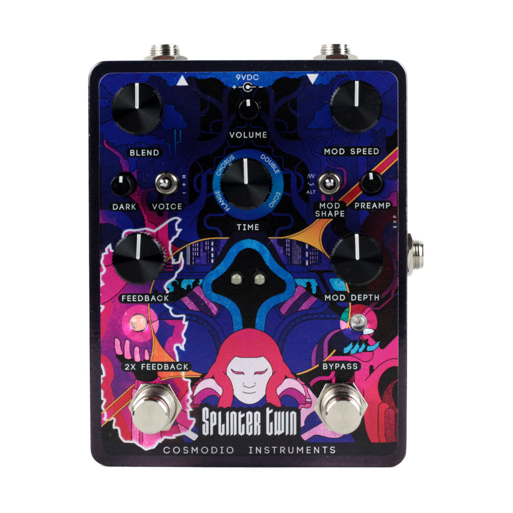 Cosmodio Instruments Splinter Twin Time Modulation Workstation Pedal