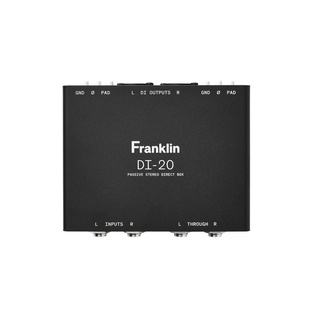 Franklin Audio DI-20 Stereo Passive Direct Box