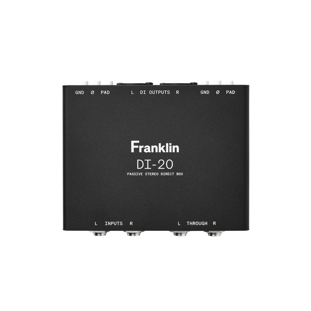 Franklin Audio DI-20 Stereo Passive Direct Box