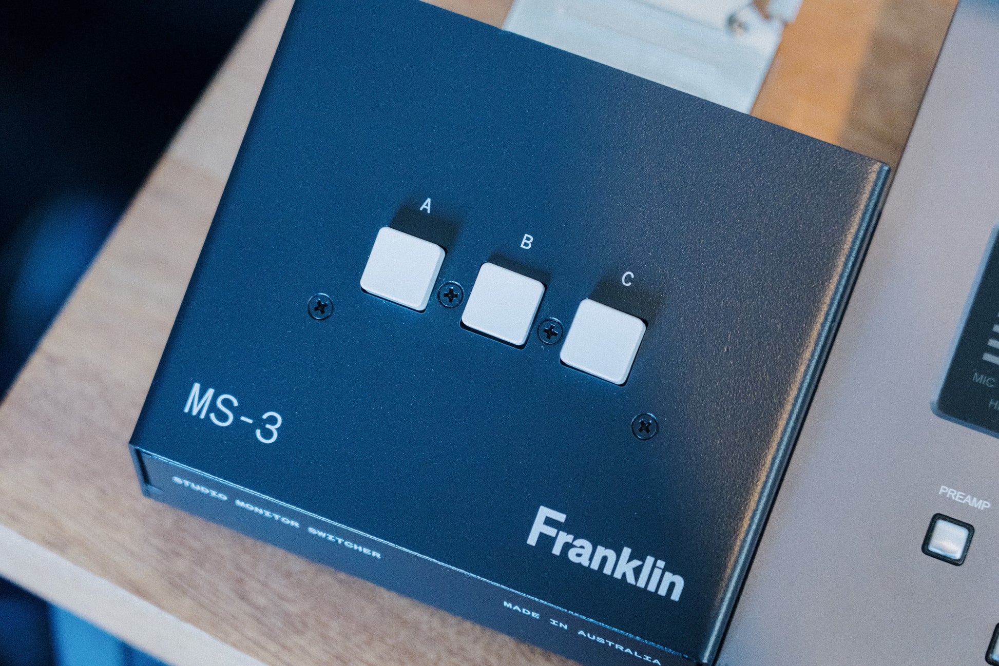 Franklin Audio MS-3 Passive Monitor Switcher