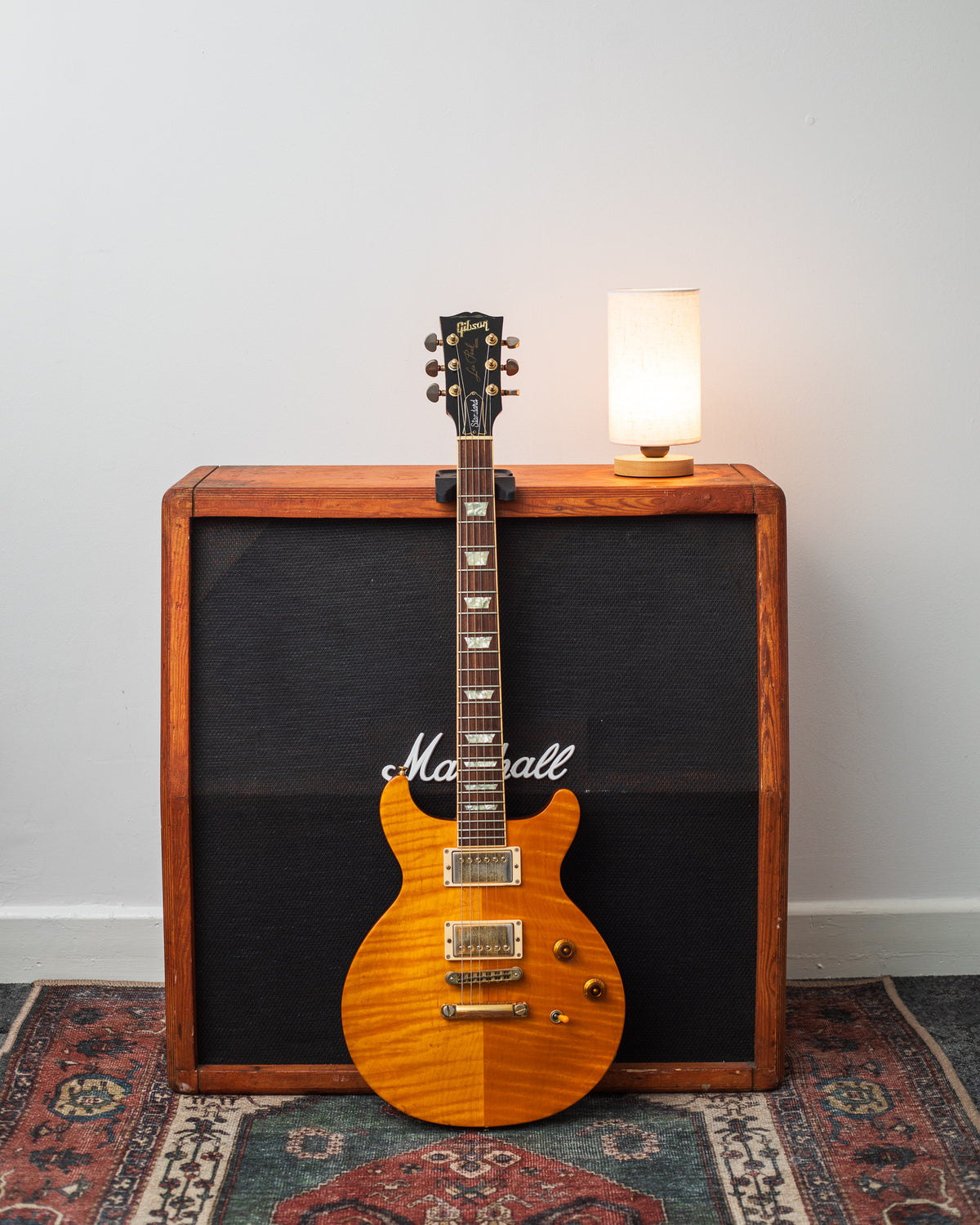 Gibson Les Paul Standard Double Cut Plus - Trans Amber (2001)