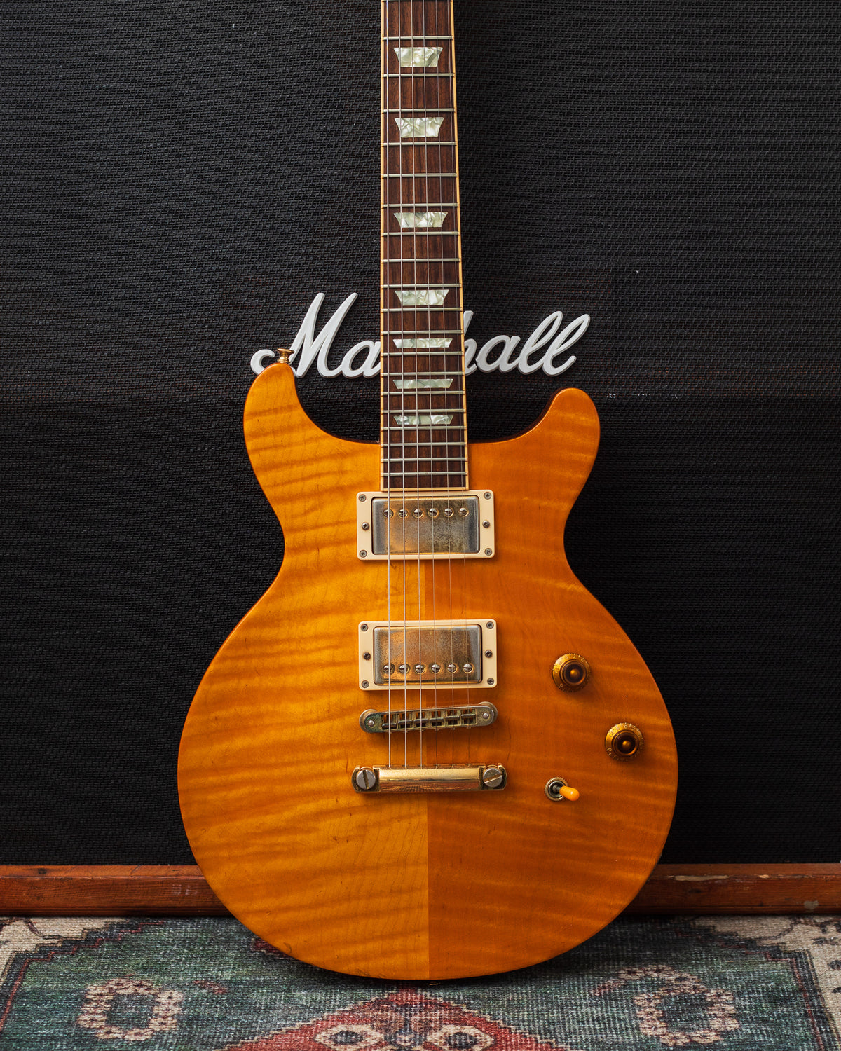 Gibson Les Paul Standard Double Cut Plus - Trans Amber (2001)