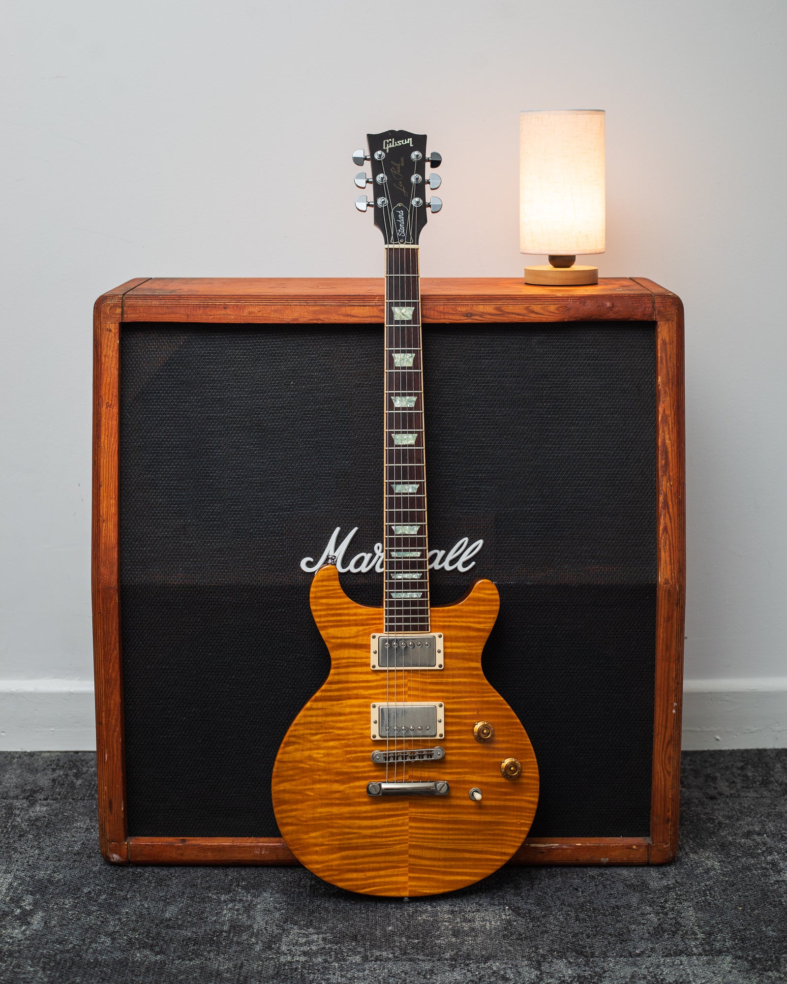Gibson Les Paul Standard Double Cut - Trans Amber (2003)