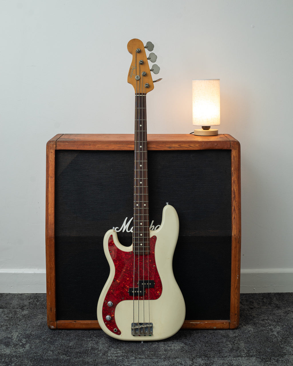 Fender Japan Precision Bass Left-Handed - Olympic White (Late 90's/Early 00's)