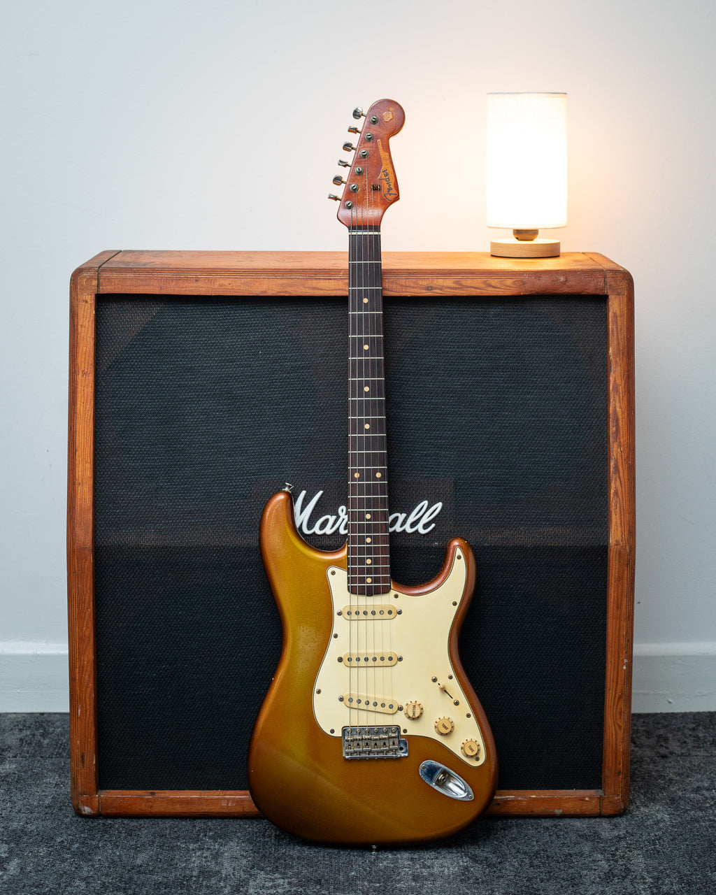Fender Custom Shop Limited Edition 1961 STRAT RELIC *8 of 12* - Gold (applied over a Sonic Blue base) (2000)