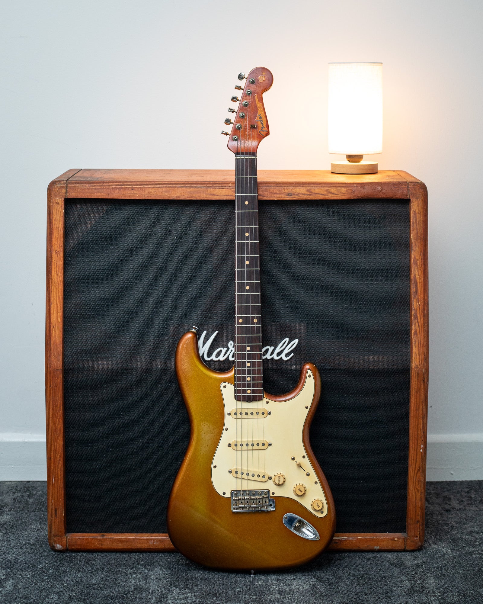 Fender Custom Shop Limited Edition 1961 STRAT RELIC *8 of 12* - Gold (applied over a Sonic Blue base) (2000)
