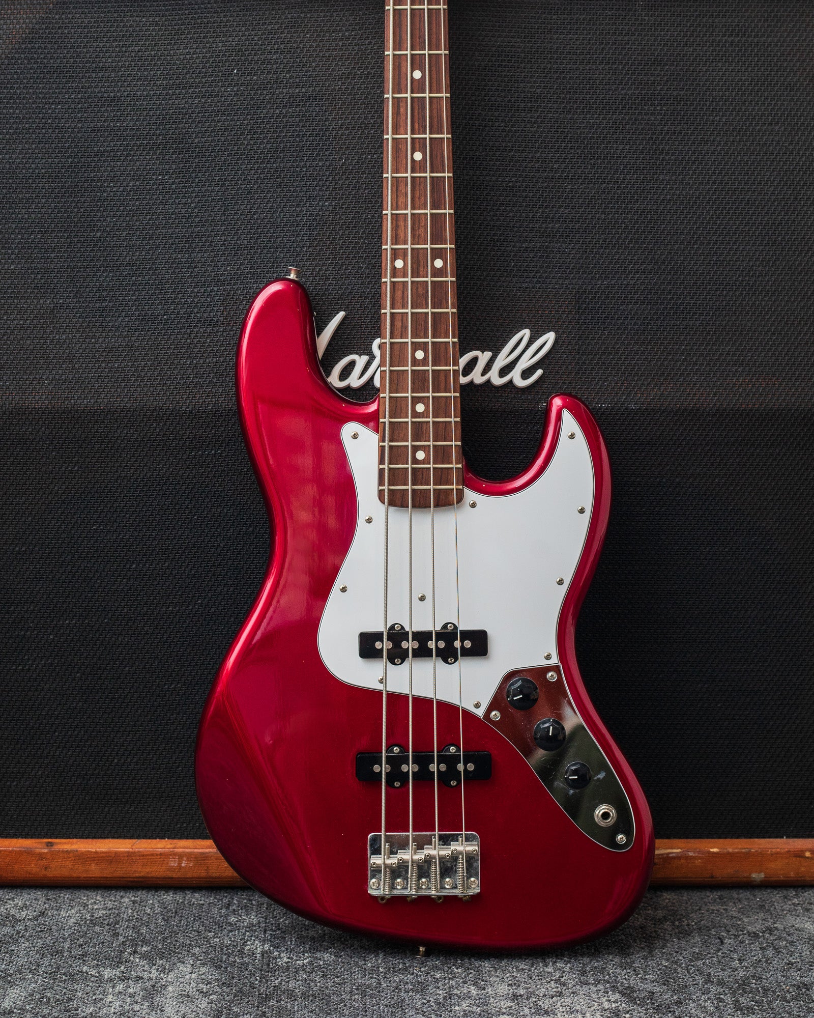 Fender Japan JB-STD Jazz Bass - Maroon (2010-2012)
