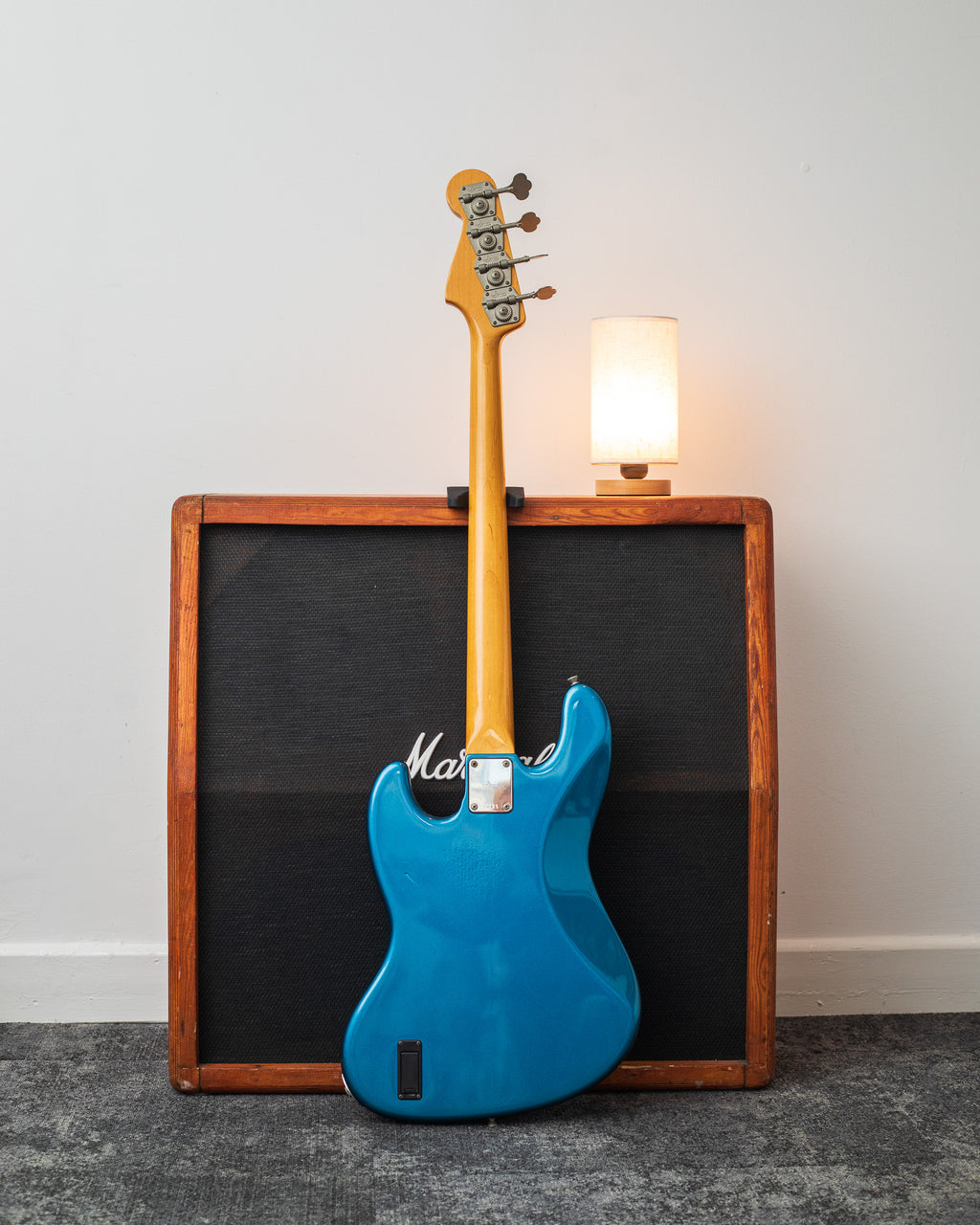 Moon JB-4 Active LPB/R Bass - Lake Placid Blue (Early 2000's)