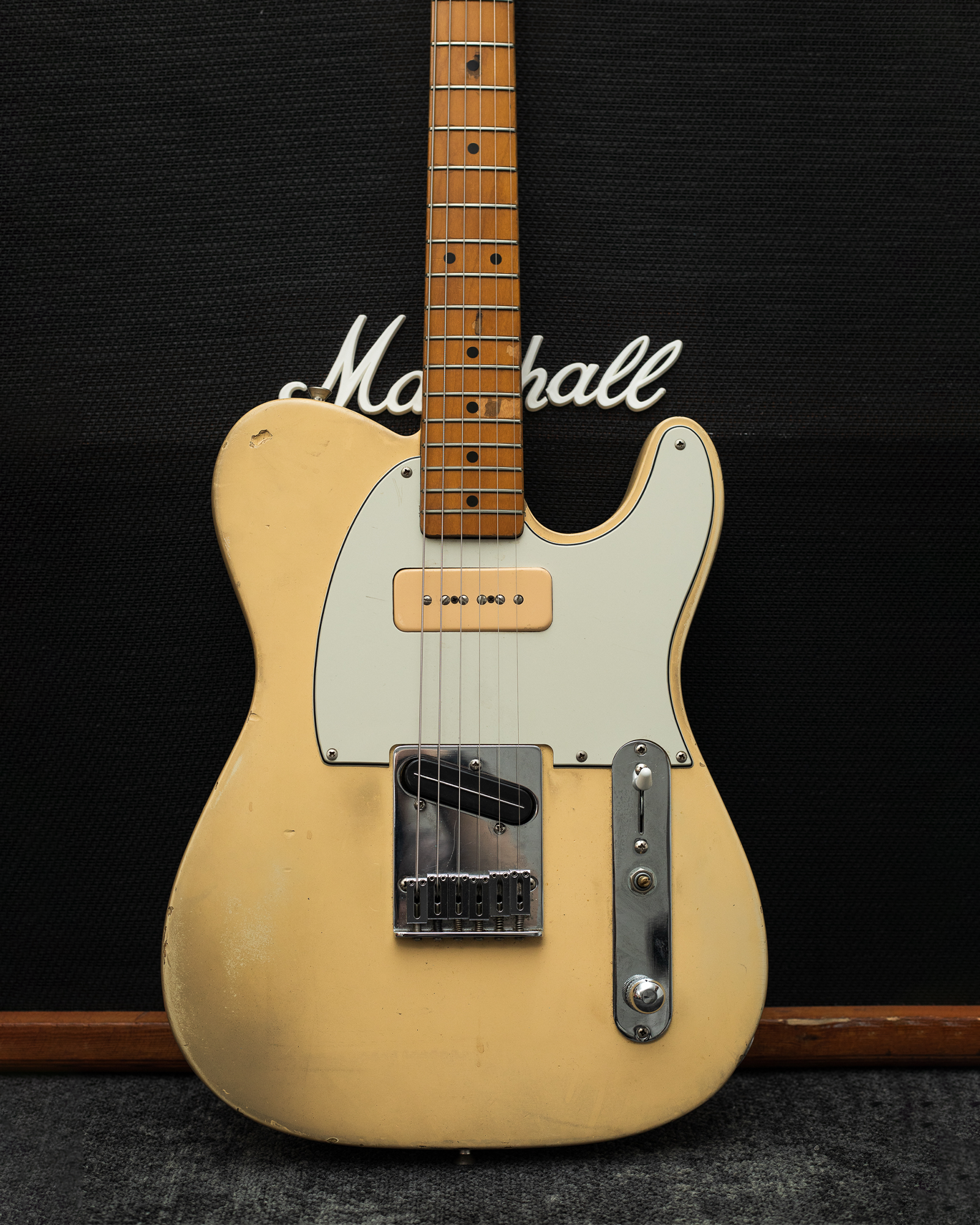 Fender Japanese Telecaster (Partscaster?) - Worn Cream (Year Unknown)