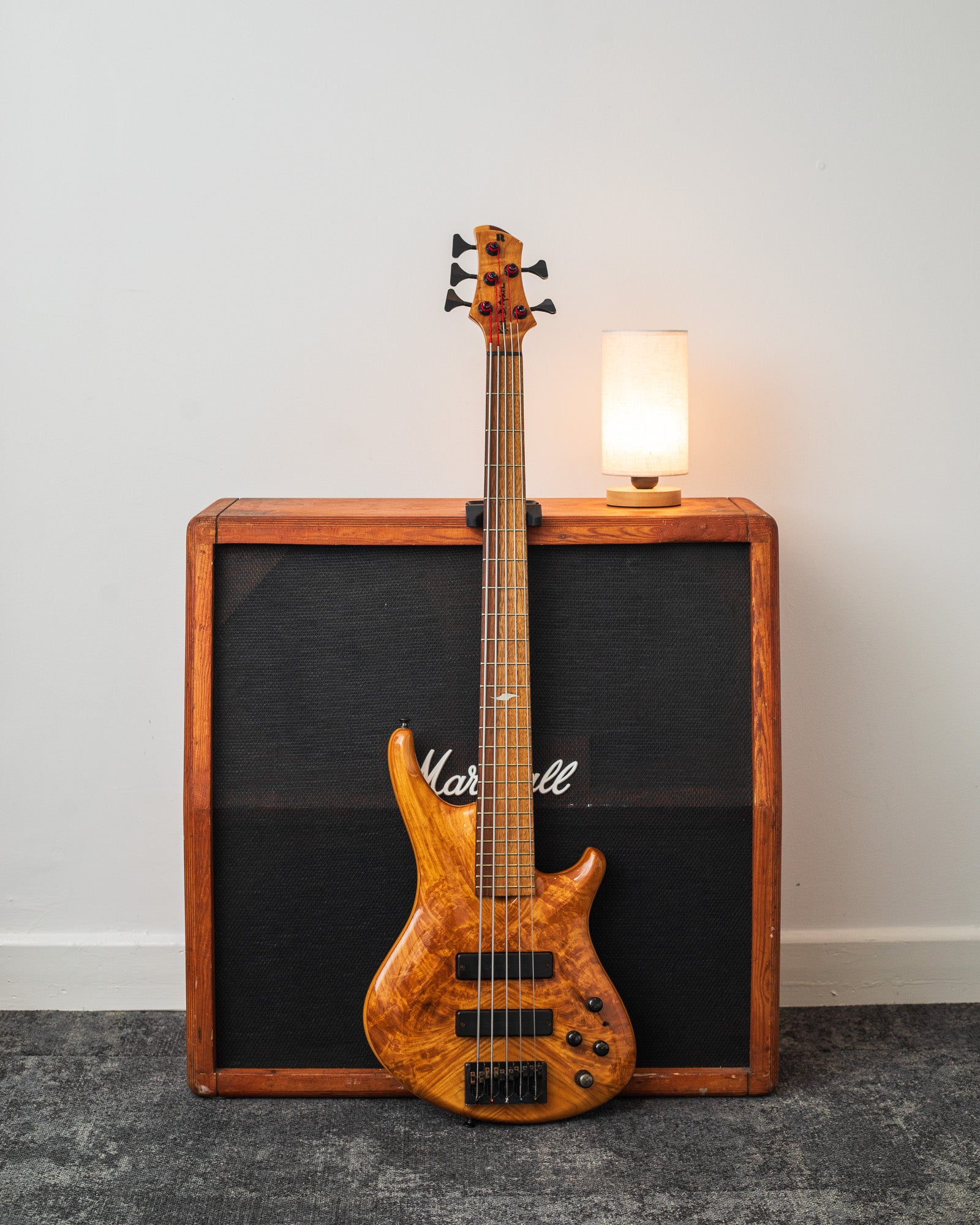 Roscoe SKB3005 5 String Bass - Natural (Year Unknown)