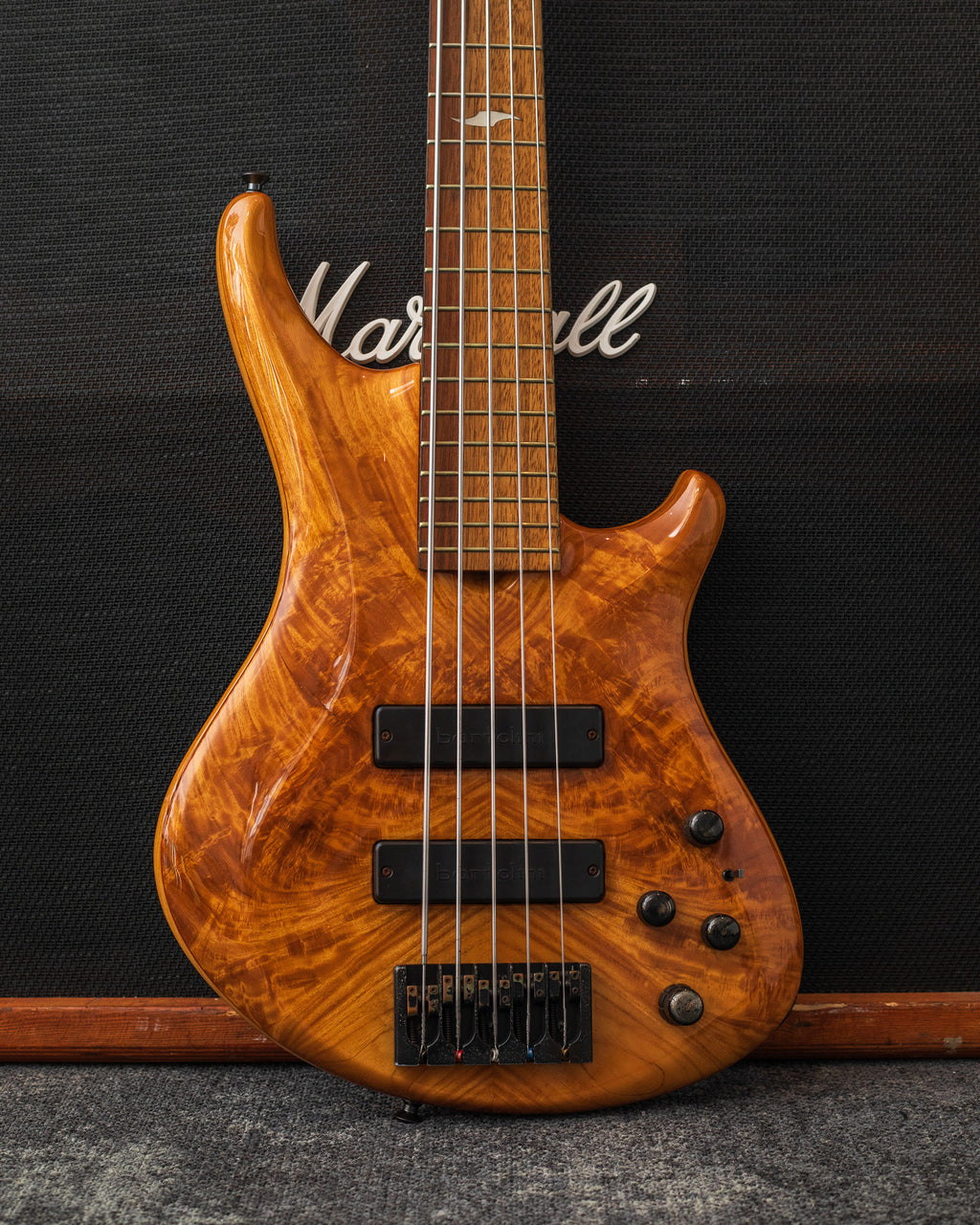 Roscoe SKB3005 5 String Bass - Natural (Year Unknown)