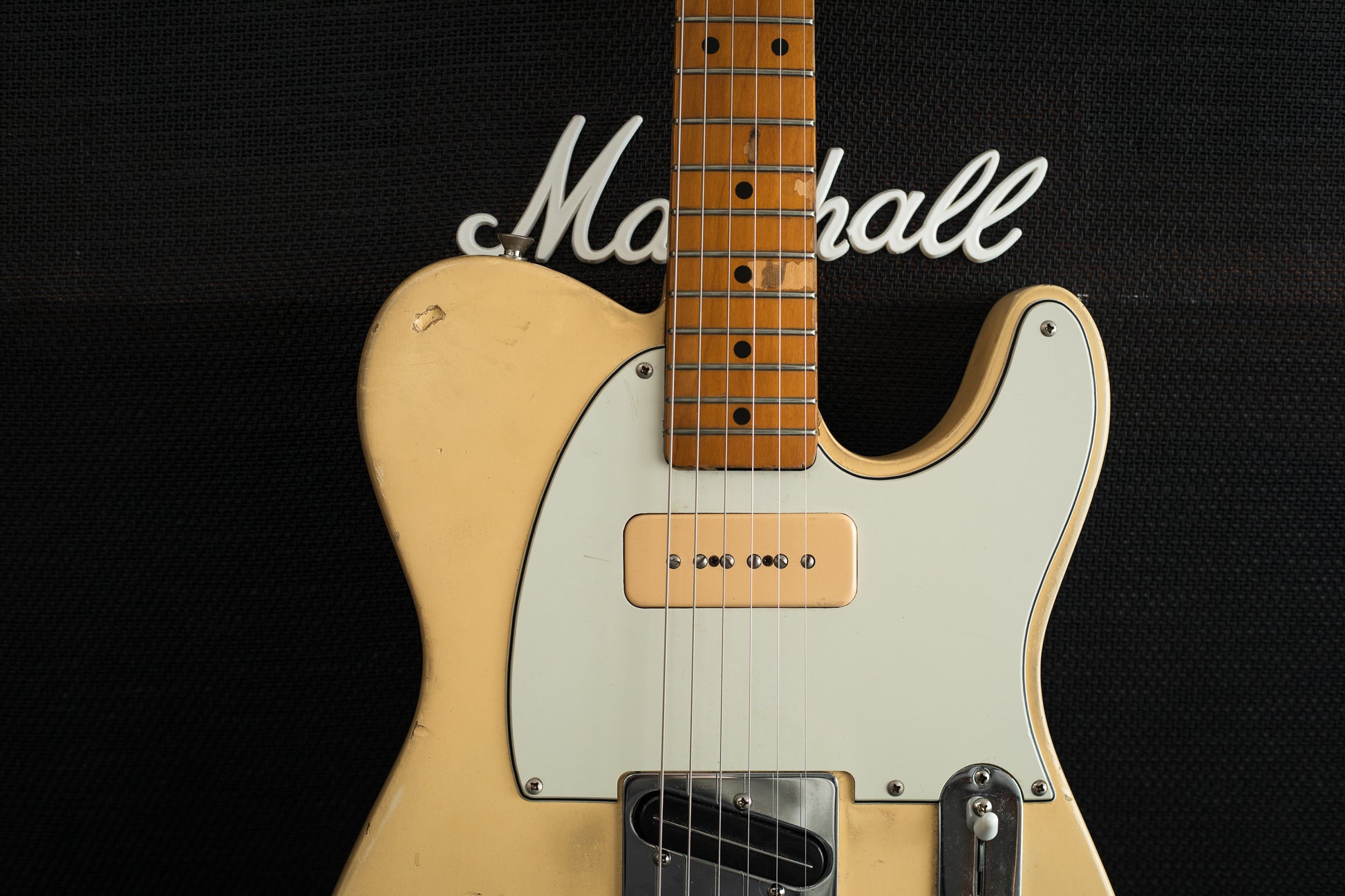 Fender Japanese Telecaster (Partscaster?) - Worn Cream (Year Unknown)