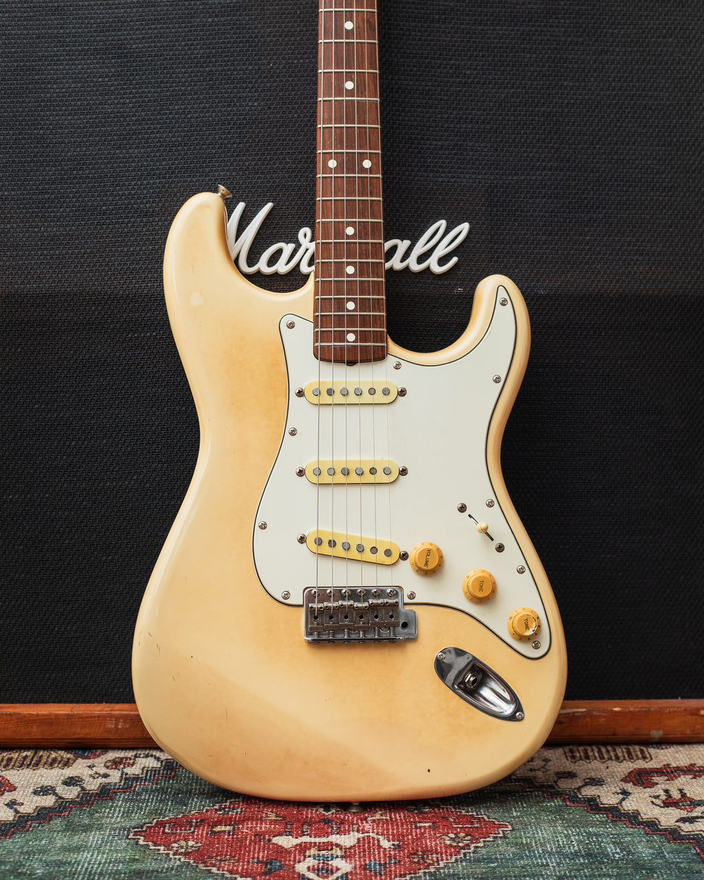 Fender Stratocaster ST62-55 JV Serial - Olympic White (1982-1984)