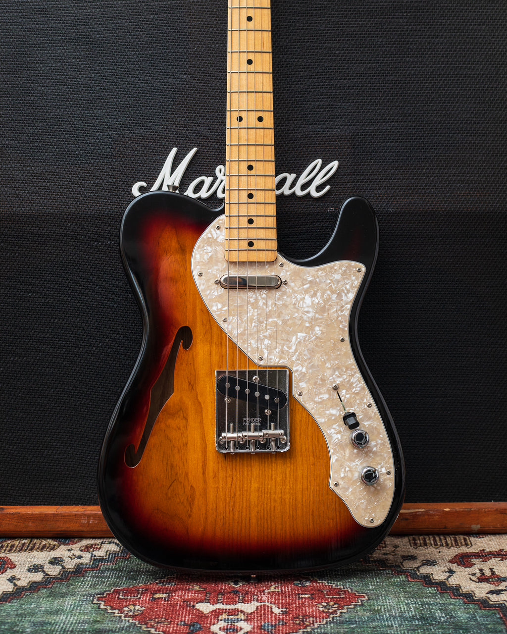Fender Telecaster Heritage 60's Thinline - 3-Tone Sunburst (2023)