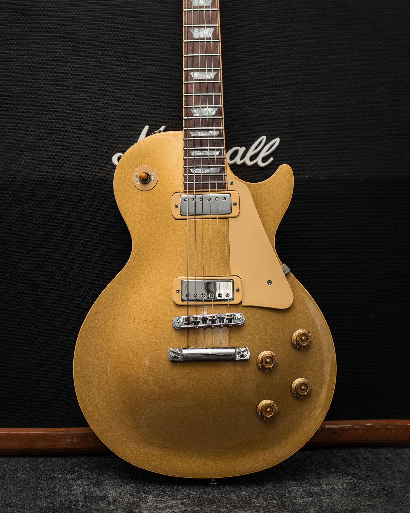Gibson Les Paul Deluxe Hall Of Fame - All Gold (1991)