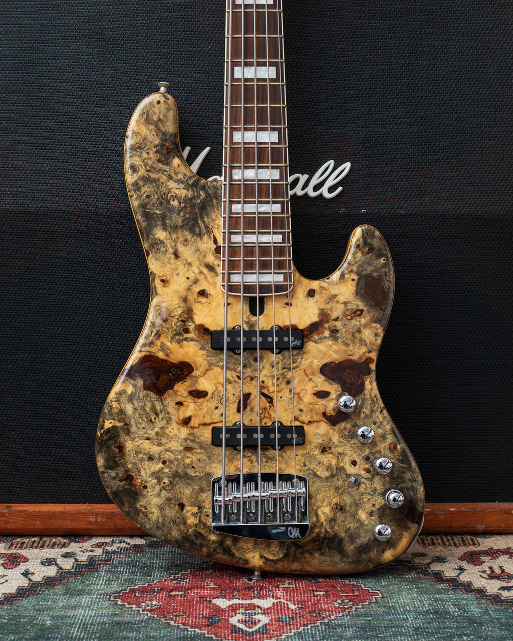 Mayones Jabba Custom 5 - Buckeye Burl (2010's)
