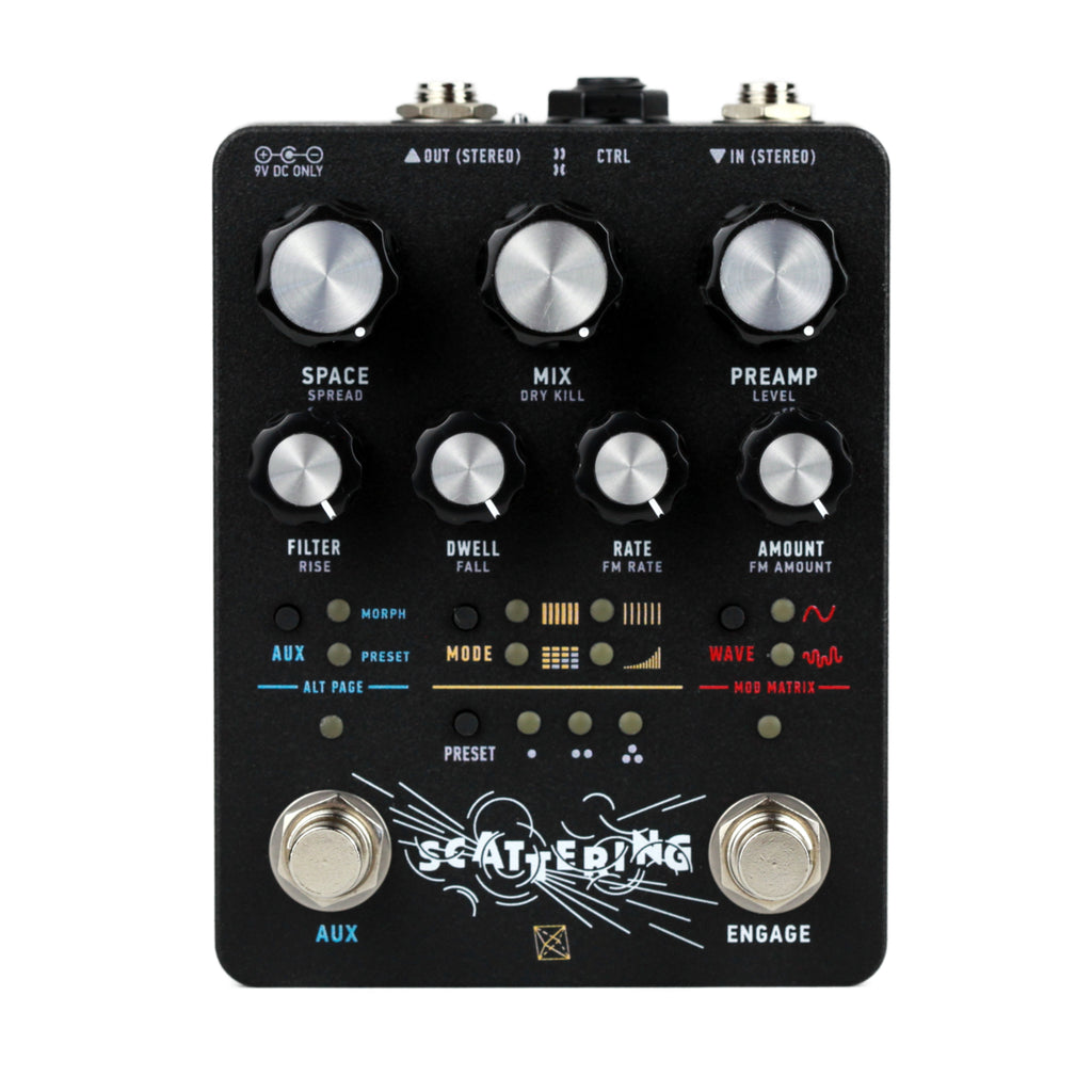 Electronic Audio Experiments Scattering Stereo Reverb Pedal