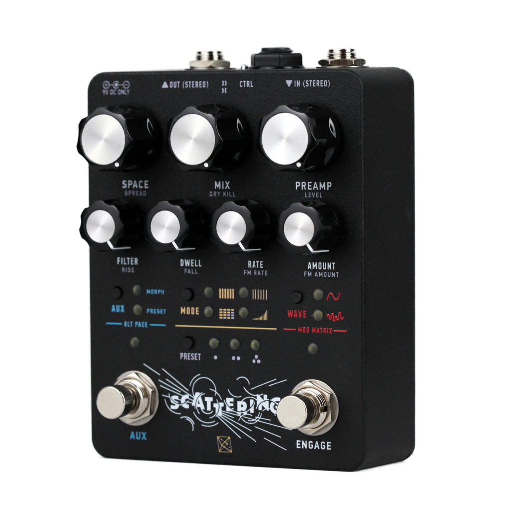 Electronic Audio Experiments Scattering Stereo Reverb Pedal