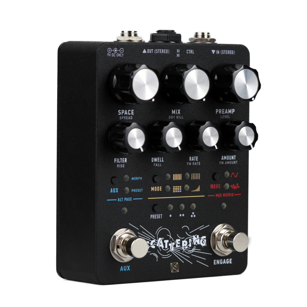 Electronic Audio Experiments Scattering Stereo Reverb Pedal