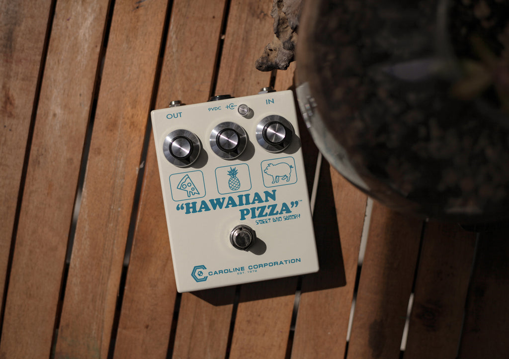 Caroline Guitar Company Hawaiian Pizza Fuzz Pedal