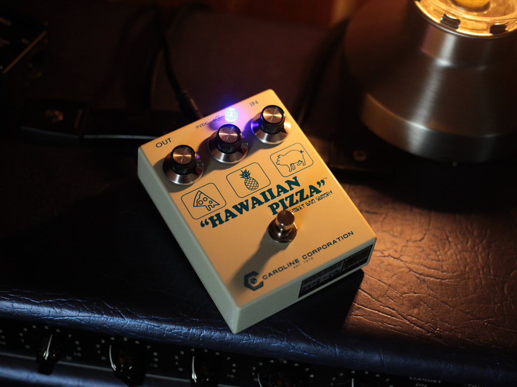 Caroline Guitar Company Hawaiian Pizza Fuzz Pedal