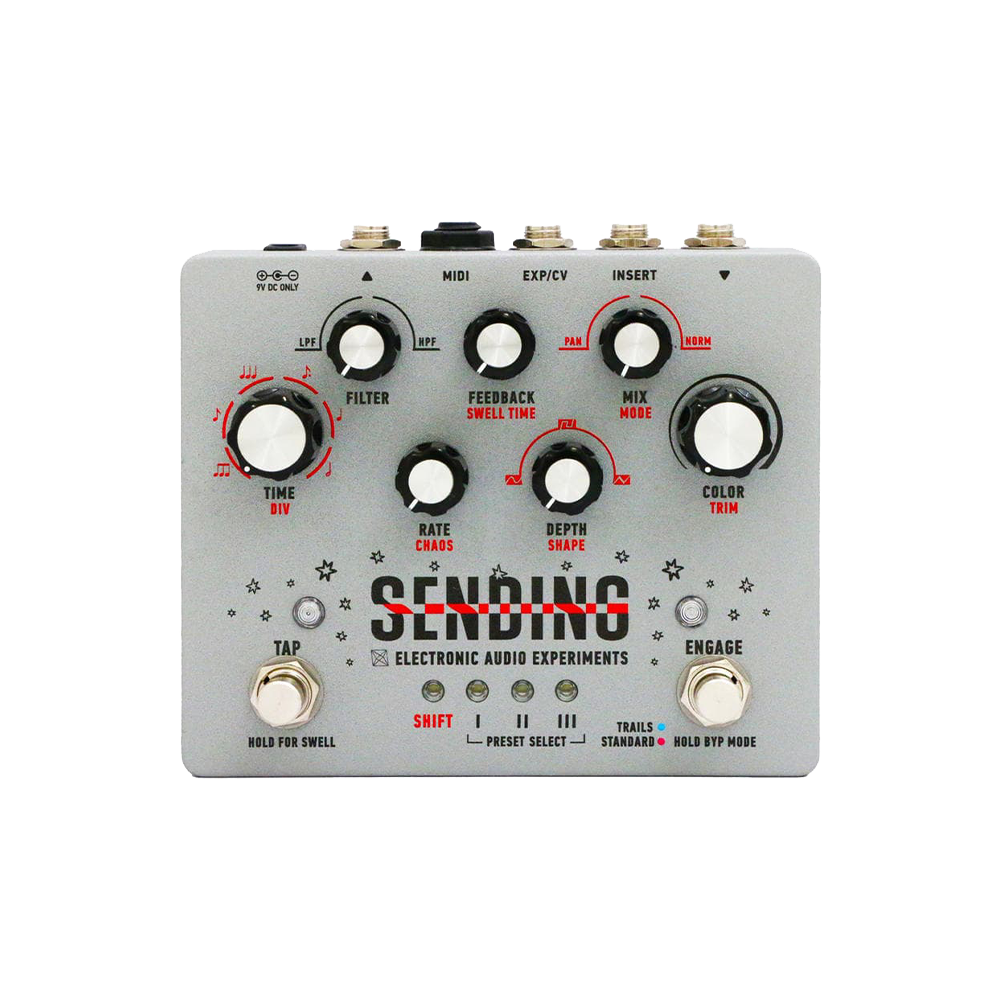 Electronic Audio Experiments Sending V2 Delay Pedal