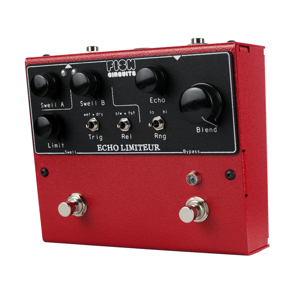 Fish Circuits Echo Limiteur Hybrid Analog / Digital Delay Pedal