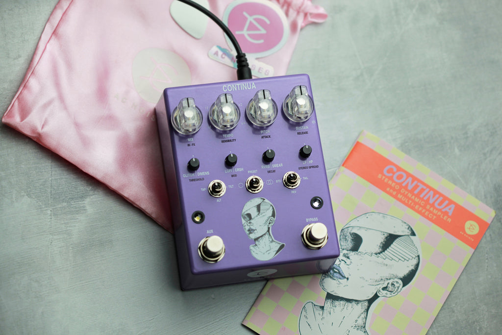 AC NOISES CONTINUA STEREO DYNAMIC SAMPLER & MULTI-EFFECT PEDAL