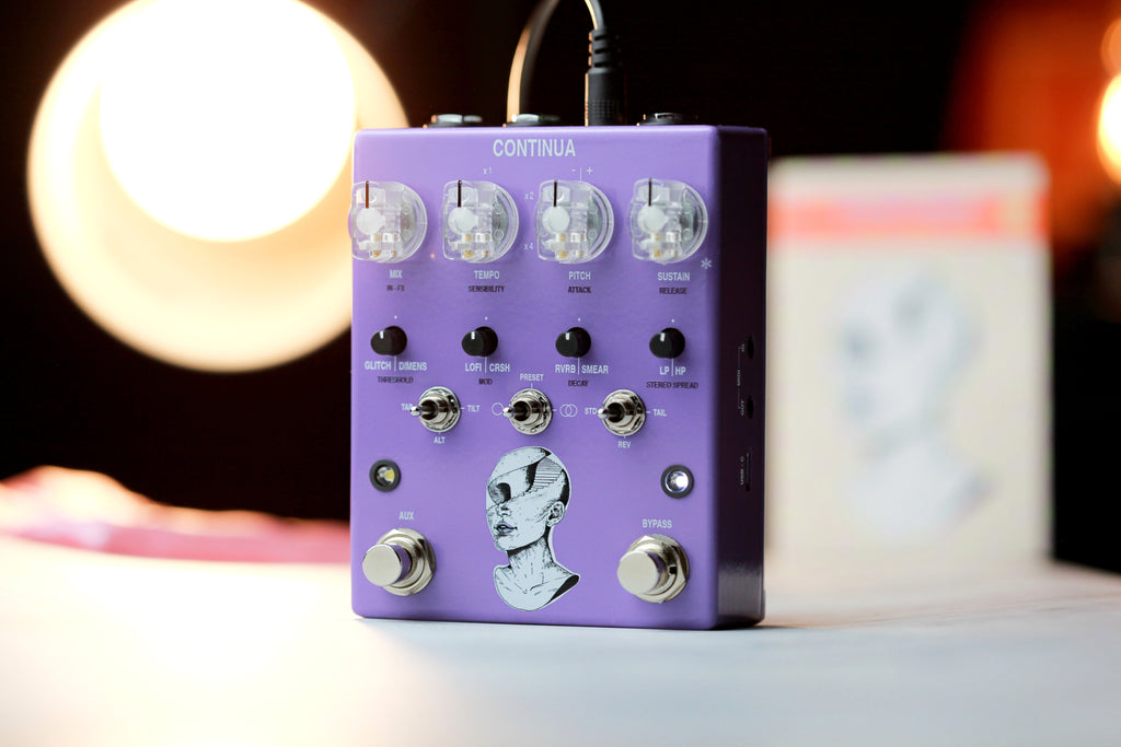 AC NOISES CONTINUA STEREO DYNAMIC SAMPLER & MULTI-EFFECT PEDAL