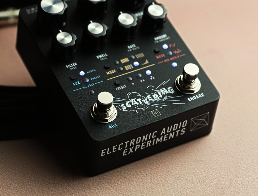 Electronic Audio Experiments Scattering Stereo Reverb Pedal
