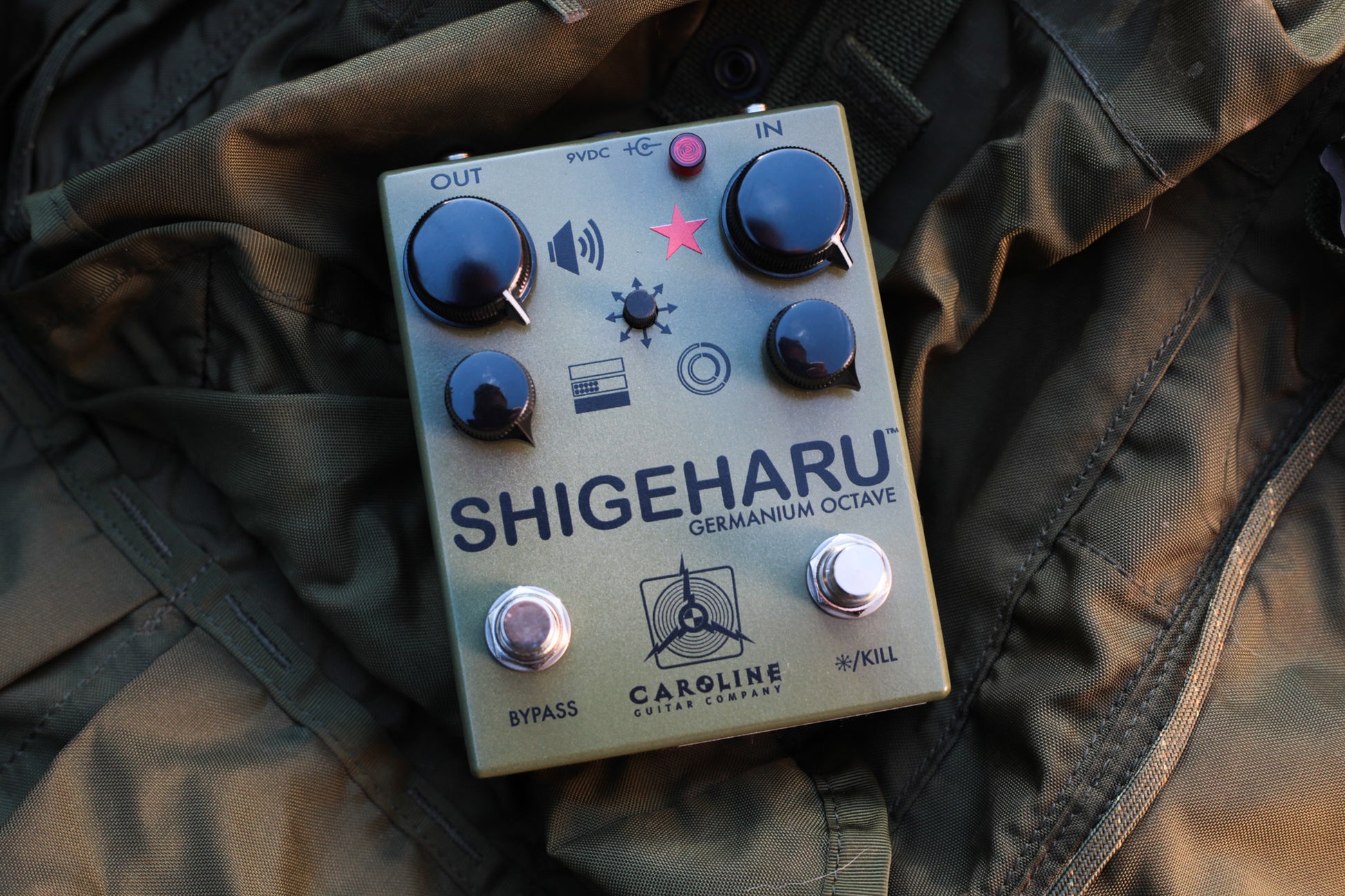Caroline Guitar Company Shigeharu Germanium Fuzz *Military Green*