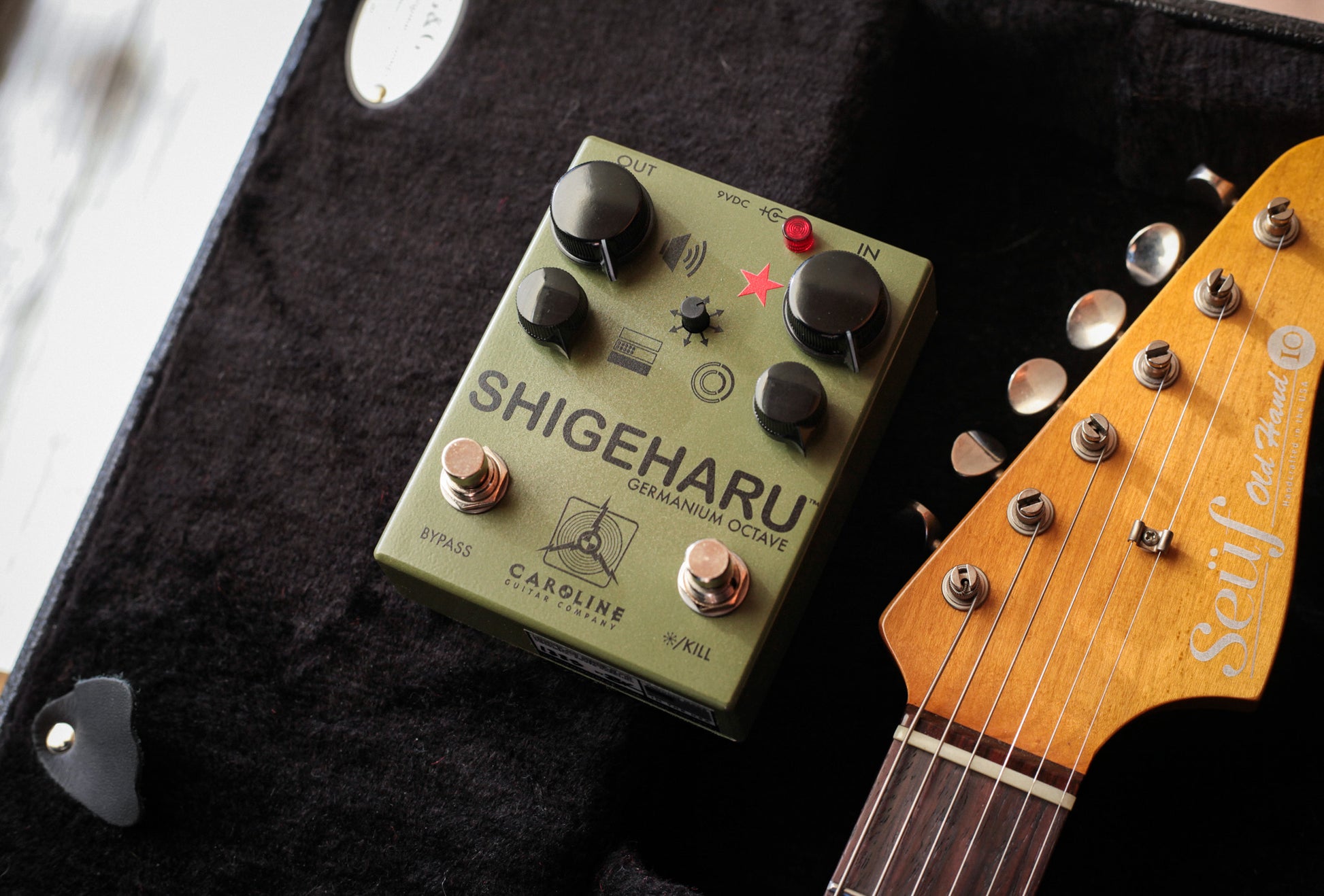 Caroline Guitar Company Shigeharu Germanium Fuzz *Military Green*