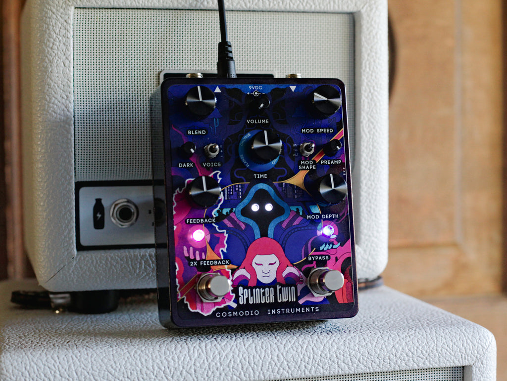 Cosmodio Instruments Splinter Twin Time Modulation Workstation Pedal