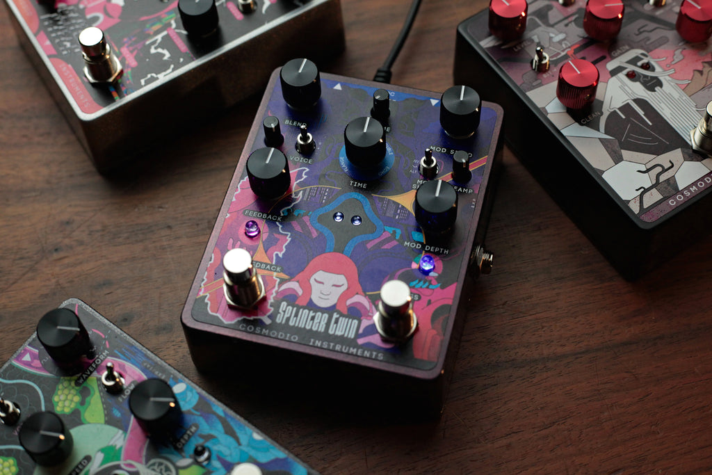 Cosmodio Instruments Splinter Twin Time Modulation Workstation Pedal